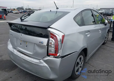 2013 Toyota Prius Two из США, поврежденный, VIN JTDKN3DU2D1725933